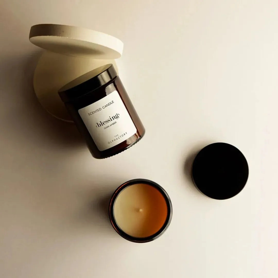 Vela ámbar 135g